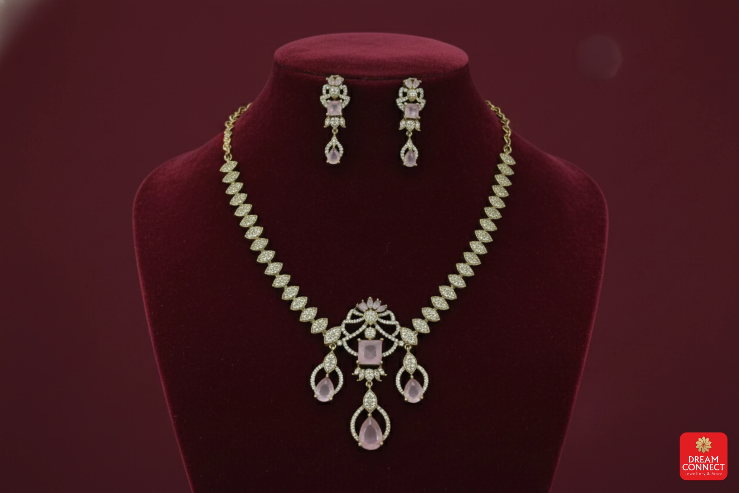 Antique American Diamond Necklace (ADNS 5.3)