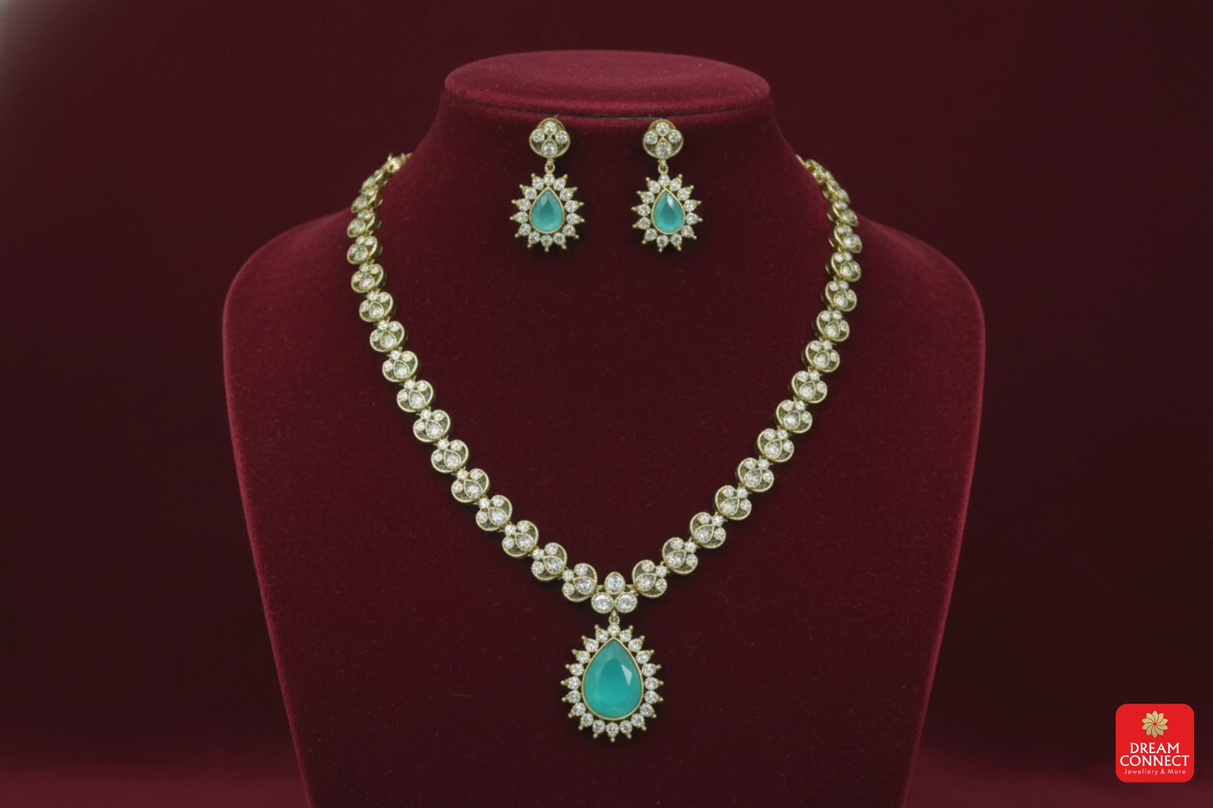 Antique American Diamond Necklace (ADNS 6.2)