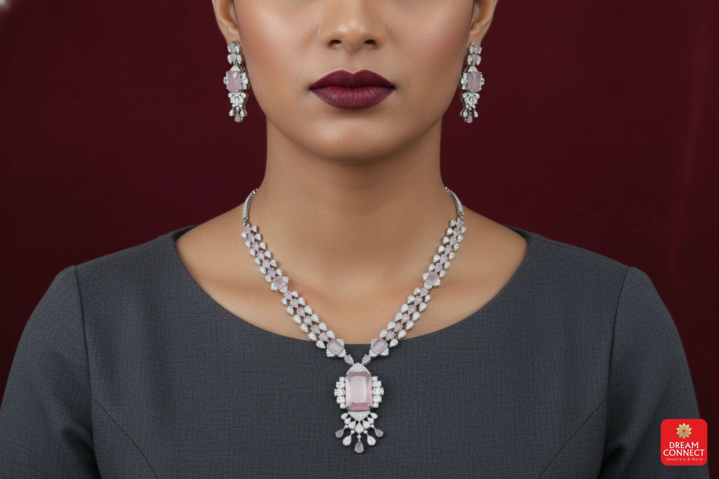 Antique American Diamond Necklace (ADNS 10.1)