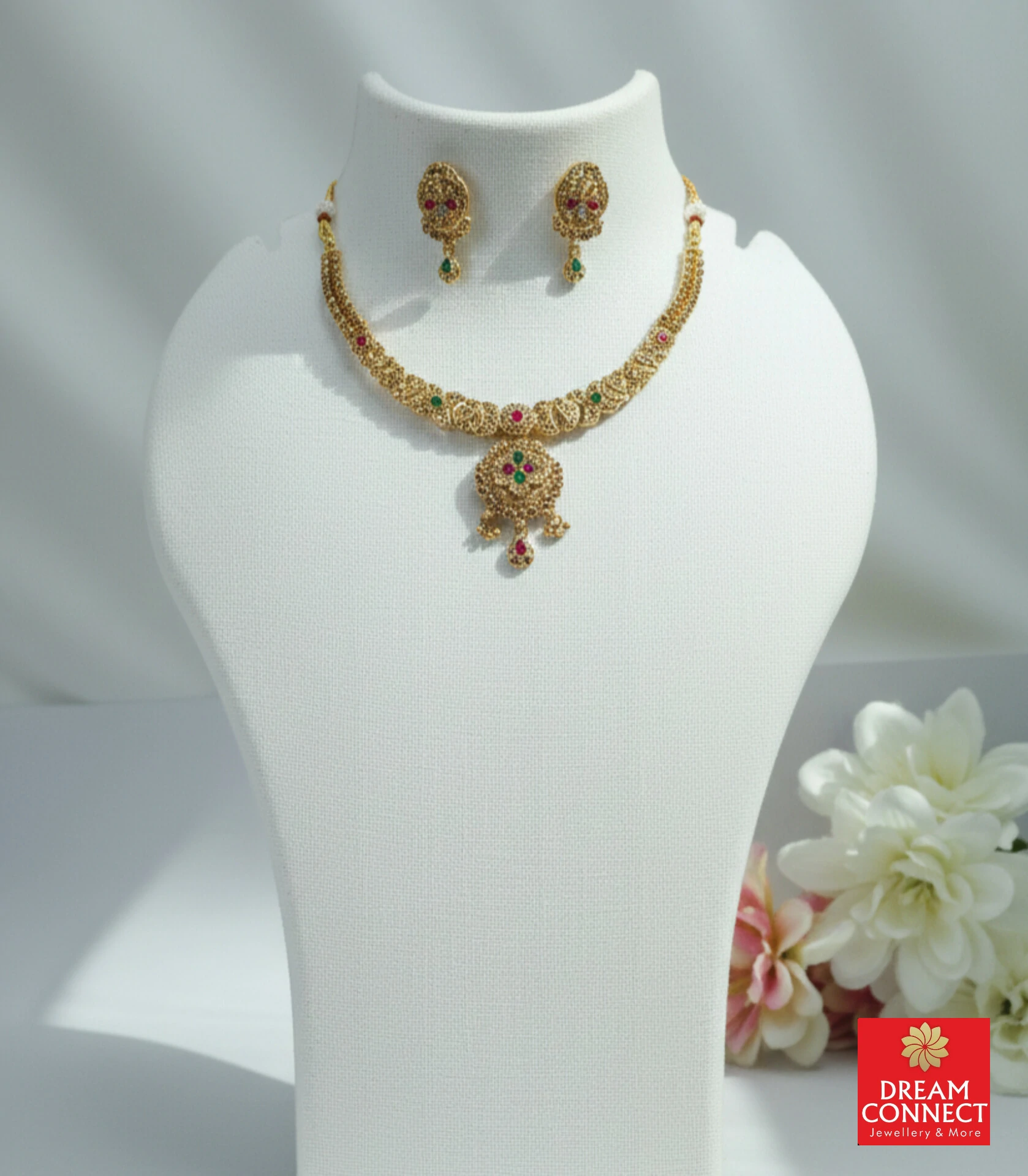 Rajwadi choker Necklace B2212ERJN03