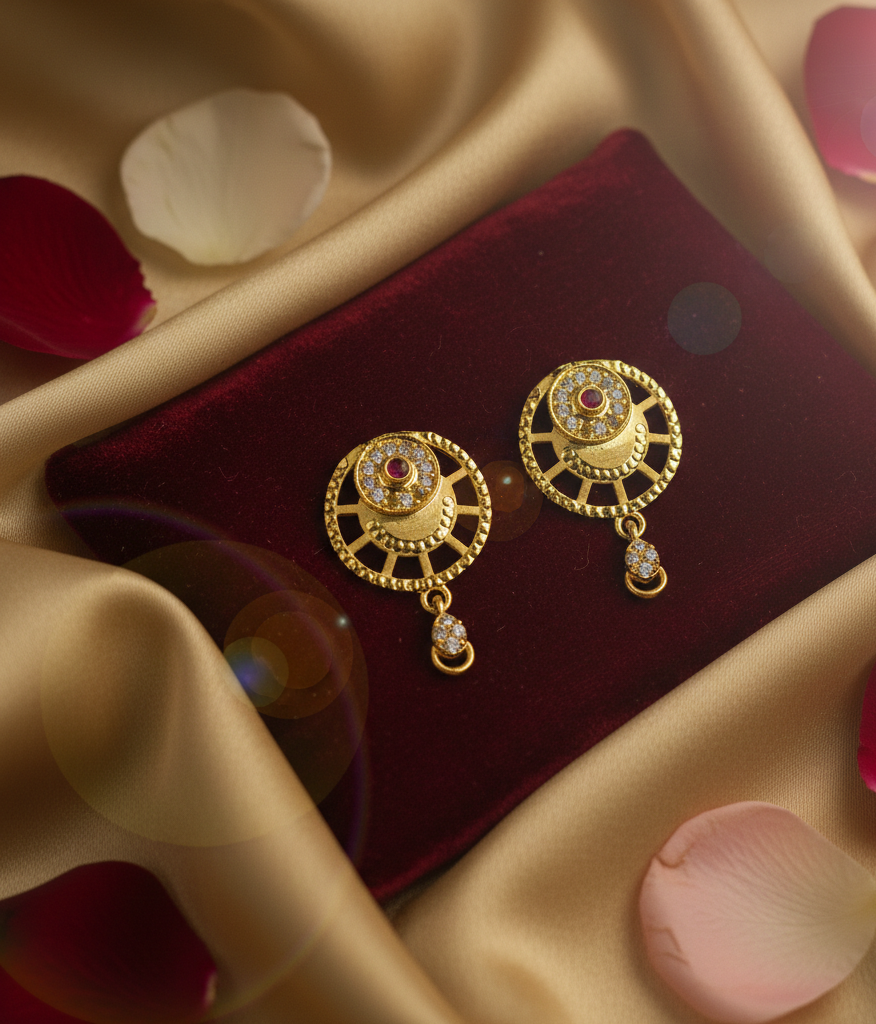 Gold Plated Necklace Set (SNS 10)