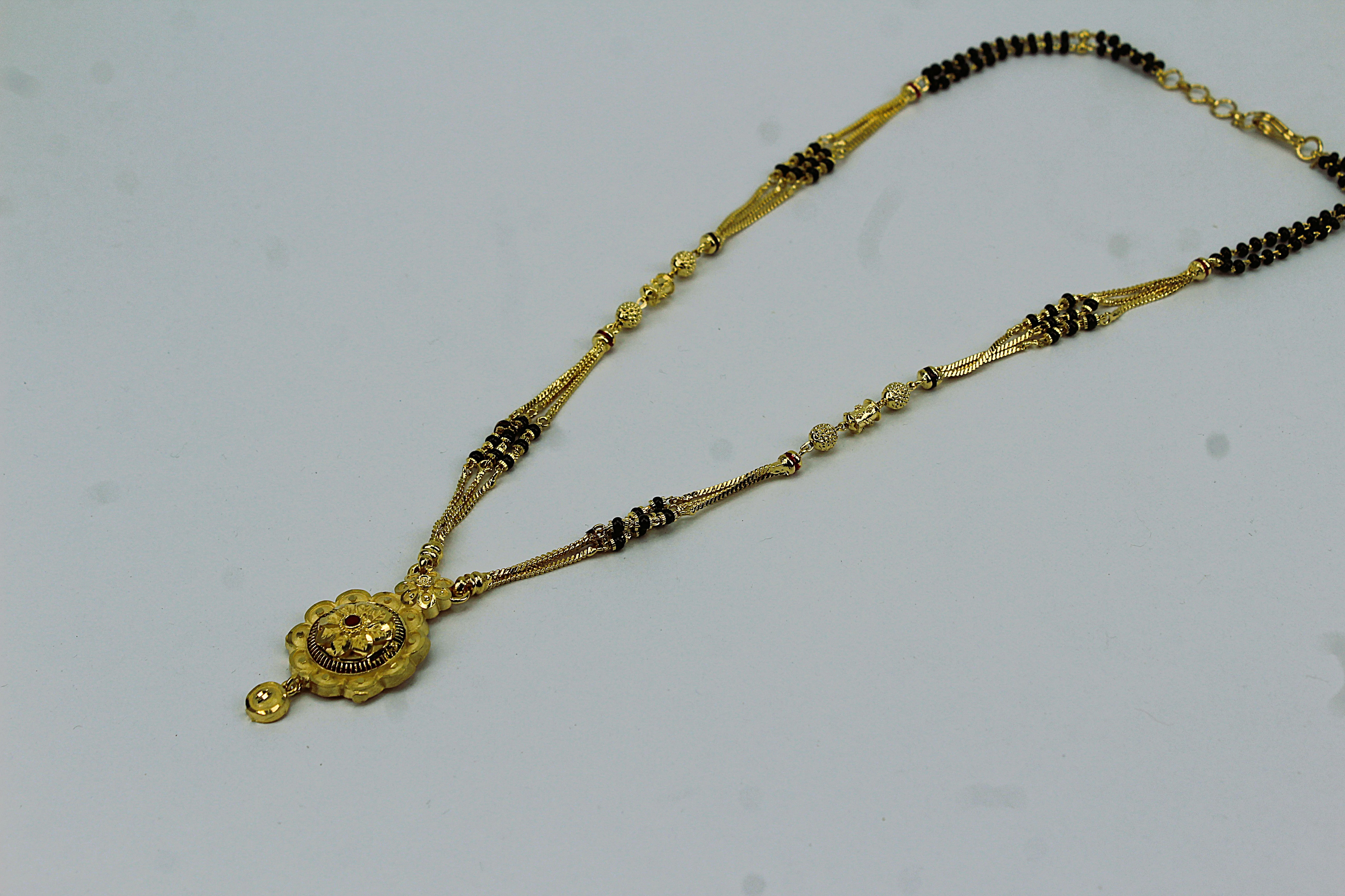 Short Mini Mangalsutra (PB3.1 SMM12)