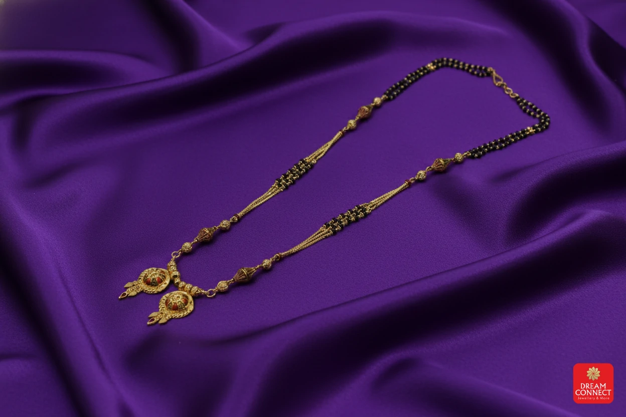 Short Mini Mangalsutra (PB3.1 SMM15)