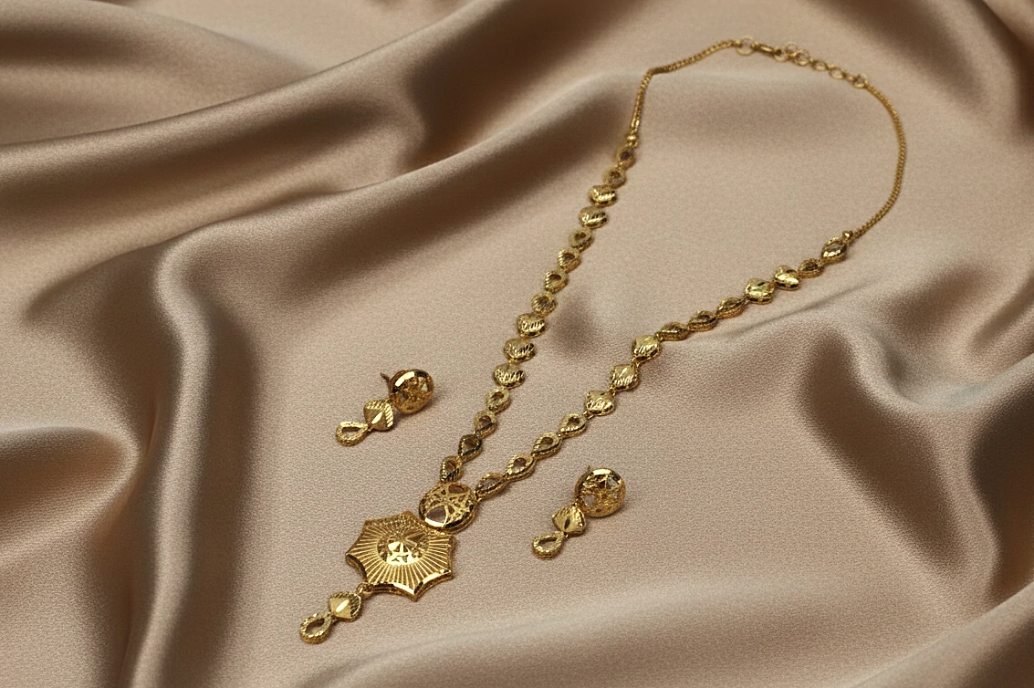 Gold Plated Necklace Set PB4 SNS1650018