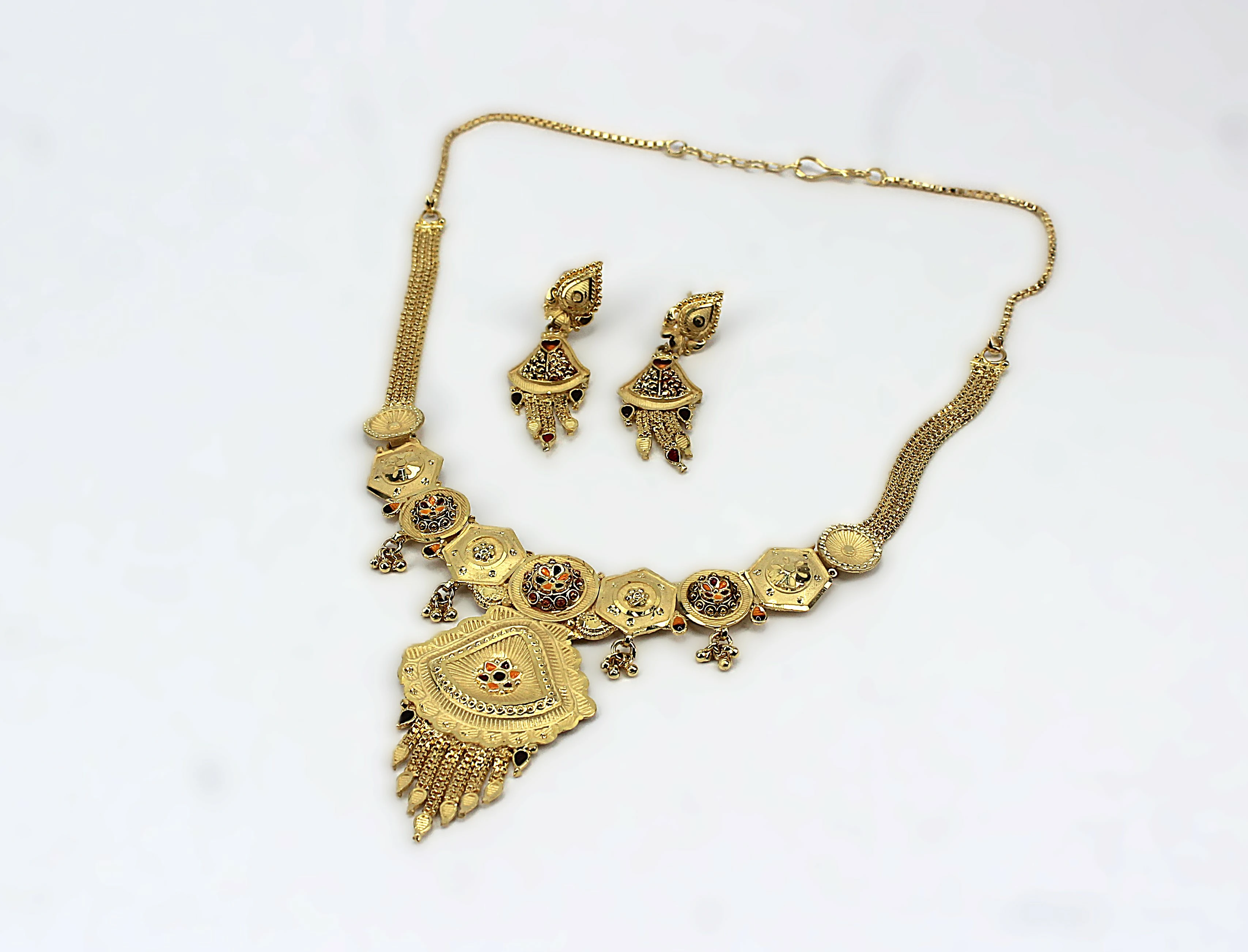 Gold Plated Necklace Set PB4 SNS1650010
