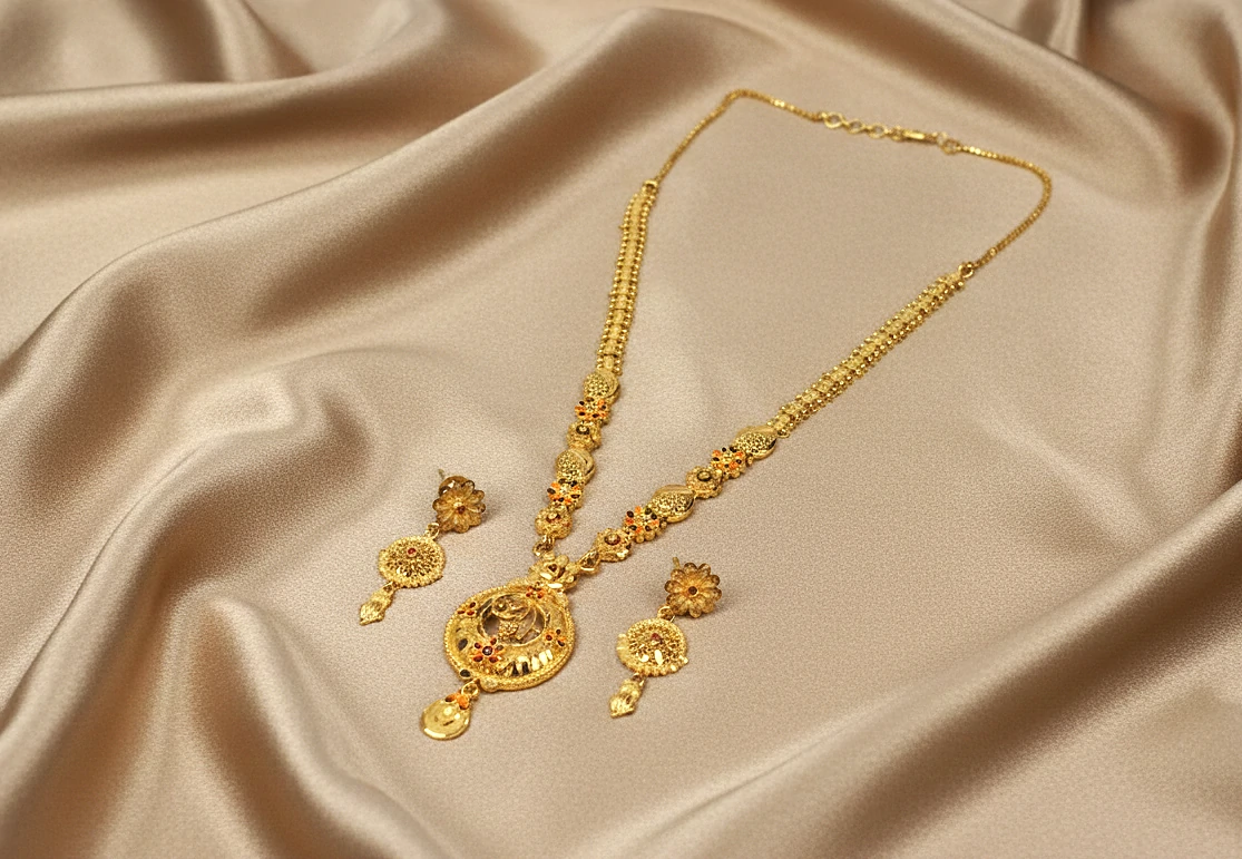 Gold Plated Necklace Set PB4 SNS1650013