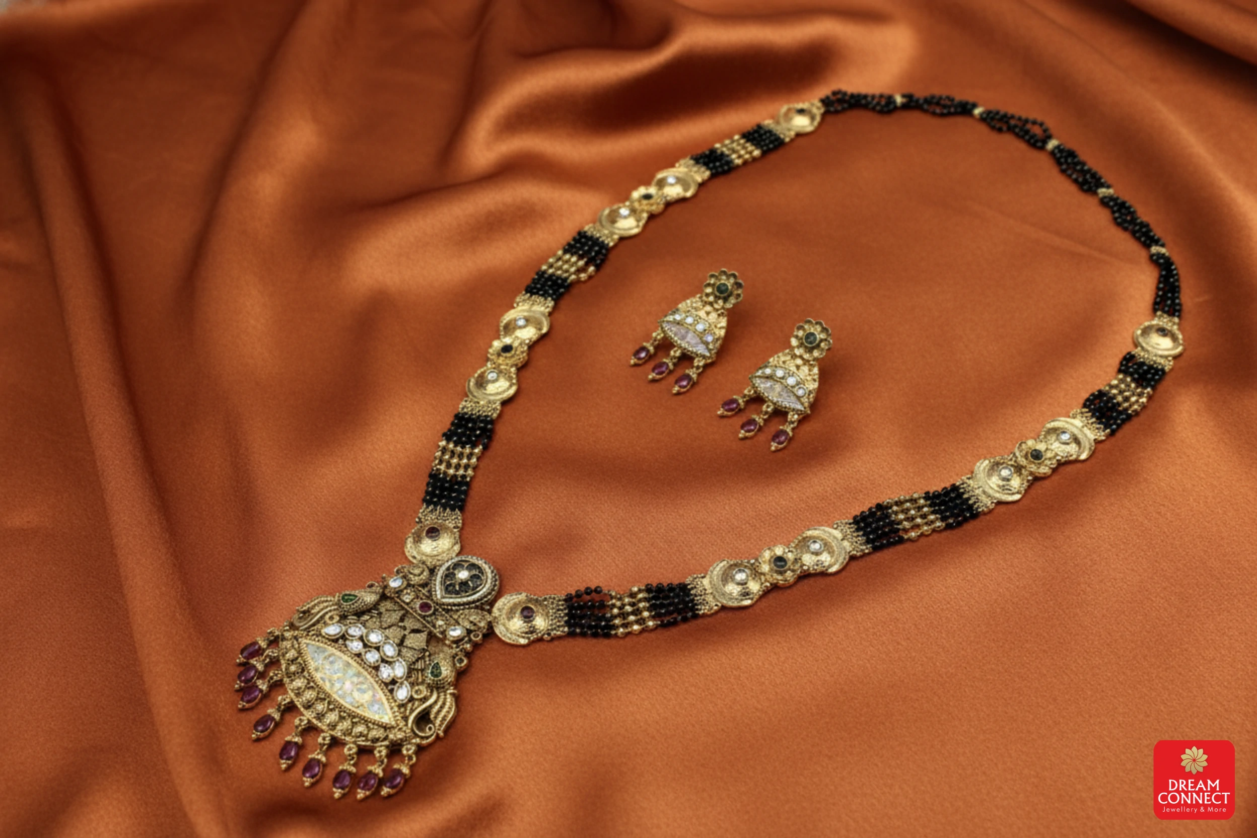 Rajwadi Long Mangalsutra (RJWD 19)
